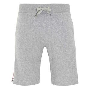 Moschino Mens Tape Branded Casual Shorts / Gray